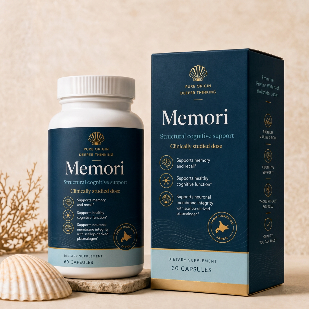 Memori Mind — Scallop Plasmalogen 1000mcg